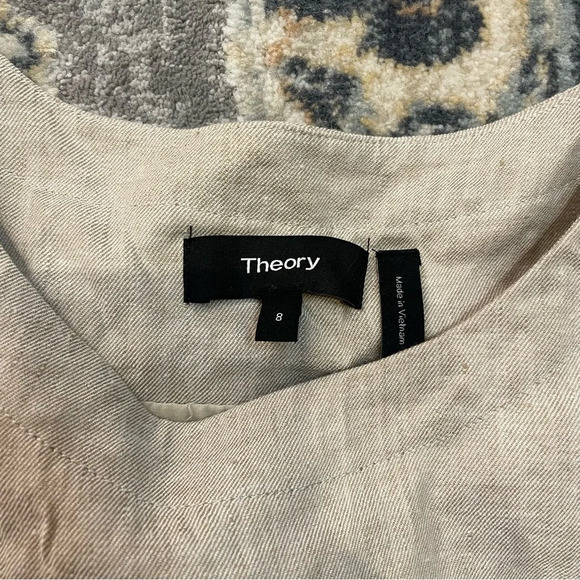 Theory Linen Dress - Picture 4 of 5